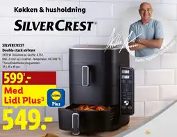 Lidl Silvercrest double stack airfryer tilbud