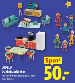 Lidl Lupilu Dukkehusstilbehør tilbud