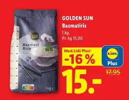 Lidl Golden Sun Basmatiris tilbud