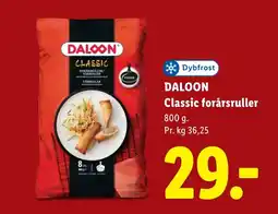 Lidl Daloon classic forårsruller tilbud