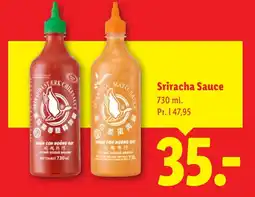 Lidl Sriracha Sauce tilbud