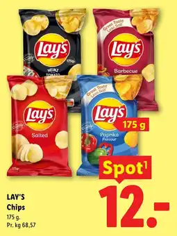 Lidl Lay's Chips tilbud