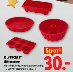 Lidl Silvercrest Silikoneform tilbud