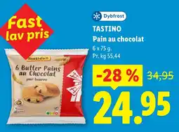 Lidl Tastino Pain au chocolat tilbud