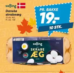 Bilka Salling skrabeæg tilbud