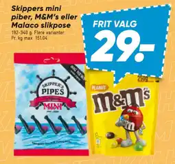 Bilka Skippers mini piber tilbud
