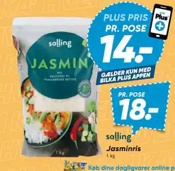 Bilka salling Jasminris tilbud