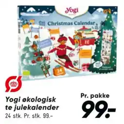Bilka Yogi økologisk te julekalender tilbud