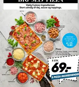 Bilka Big selv pizza tilbud
