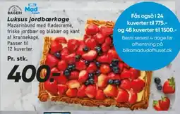 Bilka Bilka Madhuset Luksus jordbærkage tilbud