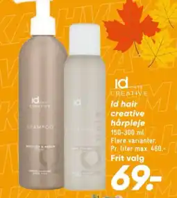 Bilka Id hair creative hårpleje tilbud
