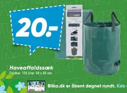 Bilka Green Gardener Haveaffaldssæk tilbud
