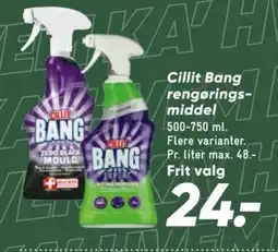 Bilka Cillit Bang rengøringsmiddel tilbud