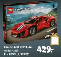 Bilka LEGO Ferrari 488 PISTA-bil tilbud