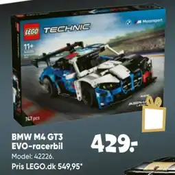 Bilka lego technic bmw m4 gt3 evo-racerbil tilbud