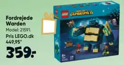 Bilka lego minecraft dungeons ii fordrejede warden tilbud