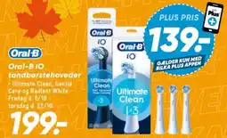 Bilka Oral-B IO tandbørstehoveder tilbud