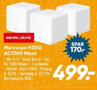 Bilka Mercusys H30G AC1300 Mesh tilbud