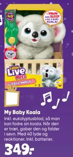 Bilka Little Live Pets My Baby Koala tilbud