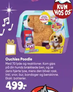 Bilka Little Live Pets Ouchies Poodle tilbud