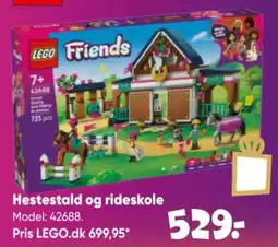Bilka LEGO Friends Hestestald og rideskole tilbud