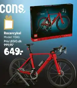 Bilka LEGO Racercykel tilbud