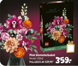 Bilka LEGO Pretty Pink Flower Bouquet tilbud