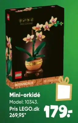 Bilka LEGO Mini-orkidé tilbud