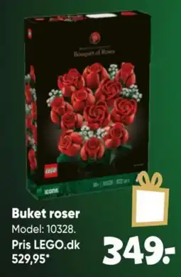 Bilka LEGO Buket roser tilbud