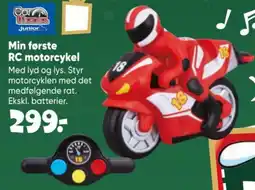 Bilka Car Mania Junior Min første RC motorcykel tilbud