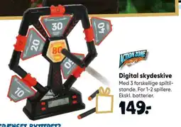 Bilka Action Zone Blaster Digital skydeskive tilbud