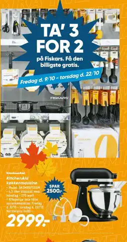 Bilka KitchenAid køkkenmaskine tilbud