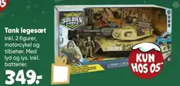 Bilka Soldier Force Tank legesæt tilbud