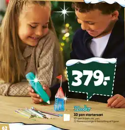 Bilka 3Doodler 3D pen startersæt tilbud