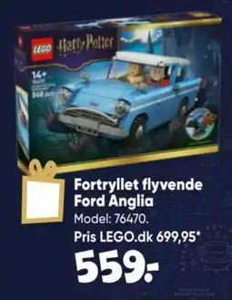 Bilka LEGO Fortryllet flyvende Ford Anglia tilbud