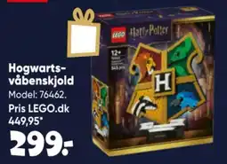 Bilka LEGO Hogwarts-våbenskjold tilbud