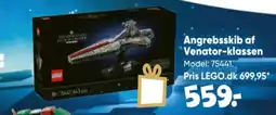 Bilka LEGO Angrebskib af Venator-klassen tilbud