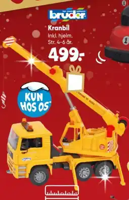 Bilka Bruder Kranbil tilbud