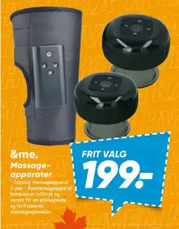 Bilka &me. Massage-apparater tilbud