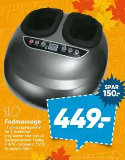 Bilka Essential Fodmassage tilbud