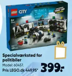 Bilka Lego City Specialværksted for politibiler tilbud