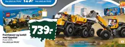 Bilka LEGO City Frontlæsser og lastbil med tippelad tilbud