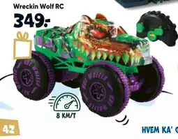 Bilka Hot Wheels Wreckin Wolf RC tilbud