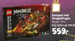 Bilka lego ninjago legends battle at the dragons blade tilbud