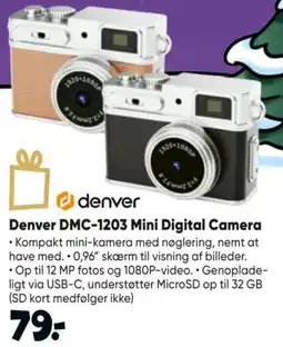 Bilka denver dmc-1203 mini digital camera tilbud