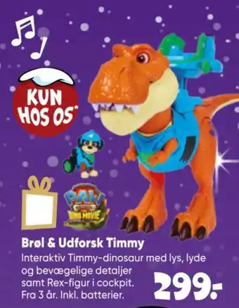 Paw Patrol Brøl & Udforsk Timmy