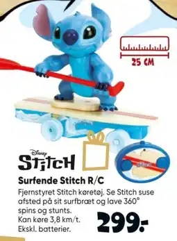 Bilka Disney Stitch Surfende Stitch R/C tilbud