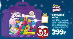 Bilka Kinetic Sand Sandyland kuffert tilbud