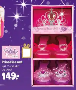 Bilka Crystal dream Prinsessesæt tilbud