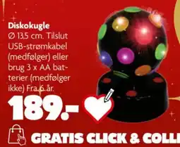 Fætter BR Diskokugle tilbud